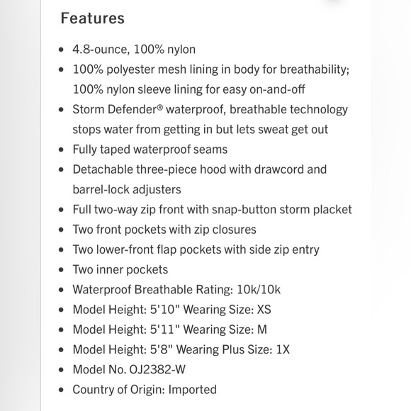 Women’s Carhartt Storm Defender Jacket - Picture 7 of 8